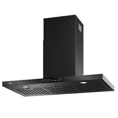 Coifa De Parede Platinium 90cm Controle Gesto Preto Fischer Preto 110V