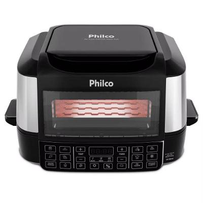 Fritadeira Elétrica sem Óleo Air Fryer Oven Philco PAF12A 12L 1800W Preto 220V