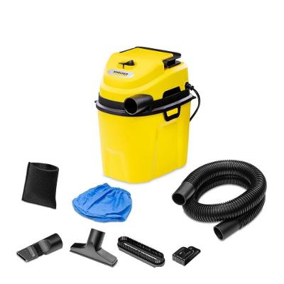 Aspirador de Pó e Água Portátil Karcher WDL Compact 1200W 0,6L Filtro Lavável Branco 110V