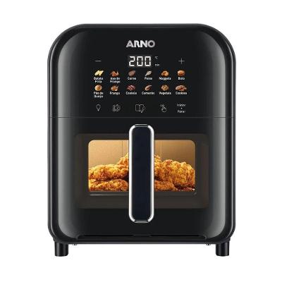 Fritadeira Air Fryer Easy Fry Turbo Afi6 1735w 6 Litros Arno Preto 220V