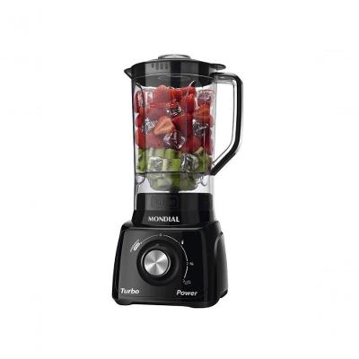 Liquidificador Mondial L-99 Fb 500W 2,2L Função Autolimpeza 3 Velocidades Aço Inox 110V