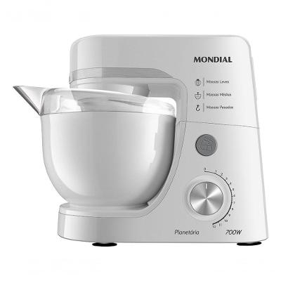 Batedeira Planetária BP-03-W 4,5L 700W 12 Velocidades Branco 110V