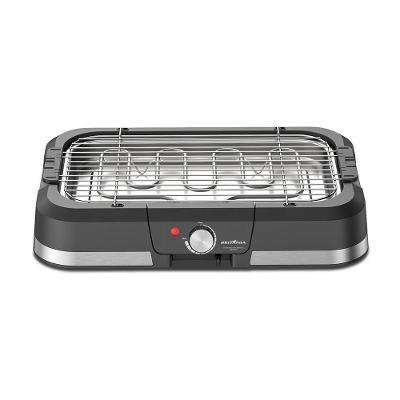 Churrasqueira Elétrica Britânia BCQ40 1500W Preta Grelha Removível 220V