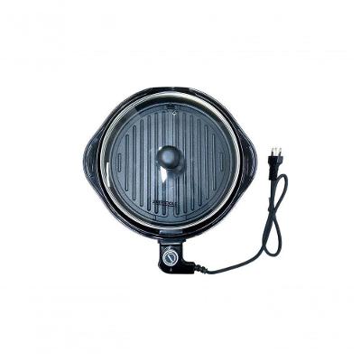 Grill Startools Elétrico Redondo Premium com Termostato 1200W Preto 110V