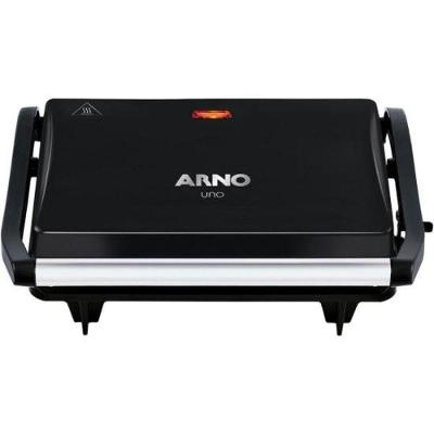 Grill Elétrico Compact Gpto com Placa Superior Ajustável Preto 110V