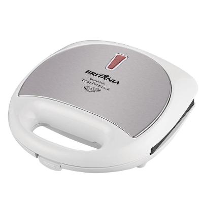Sanduicheira Britânia Bello Pane Antiaderente Inox 750w 127v