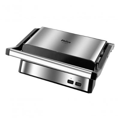 Sanduicheira e Grill Pgr21pi Maxx Clean com Placas Antiaderentes 1000W Cinza 110V