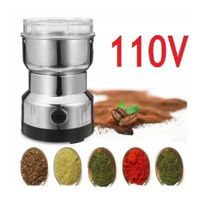 Moedor de Café Elétrico 150W para Grãos e Sementes Prata 110V