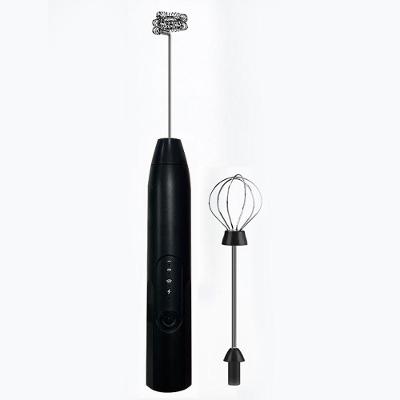 Mixer Elétrico de Mão T--Preto-1 Recarregável 3 Velocidades Preto 110V