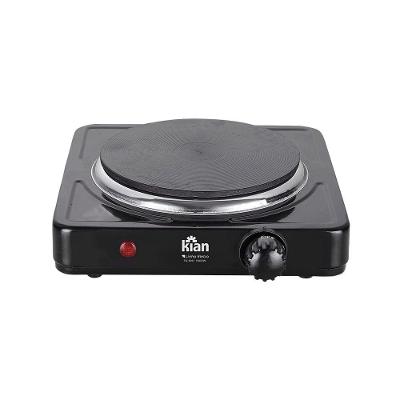 Fogão Elétrico FG-100 1 Boca 1000W 220V Antiaderente Preto Kian
