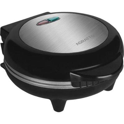 Omeleteira Elétrica Mr. Cheff 800W 220V com Chapas Antiaderentes e Tampa Inox Inox Agratto
