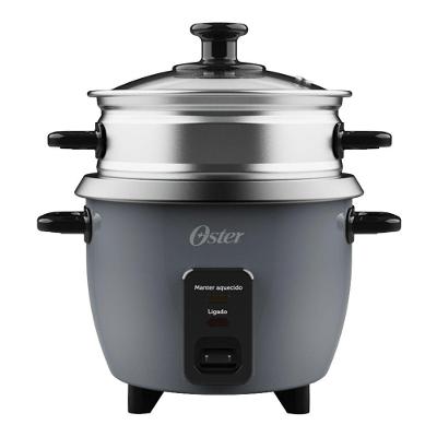 Panela Elétrica De Arroz 0,6L Oster Grafite 220V