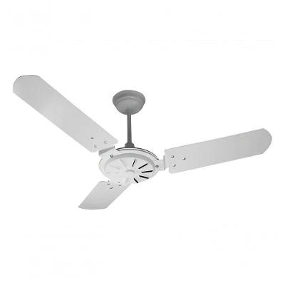 Ventilador de Teto Ventex 150W Diâmetro 1,1m 3 Pás 1 Velocidade Branco 110V