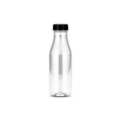 Garrafa Pet Plástica Transparente 400ml com Tampa Super Resistente G3540 Galvanotek 70UN
