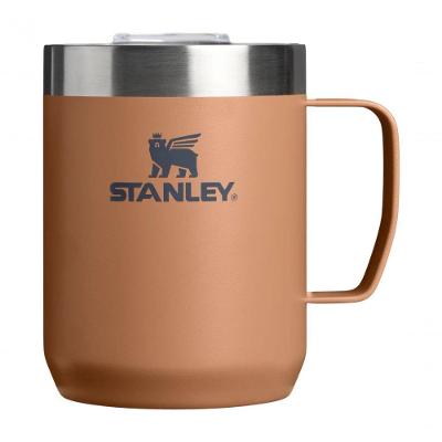 Caneca Térmica Camp Mug Aço 18-8 Isolamento a Vácuo Antirrespingo Caramelo Stanley 236ML