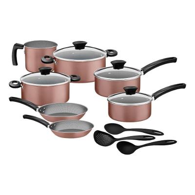 Kit Cozinha Tramontina Michigan 10 Peças em Alumínio com Revestimento Antiaderente Starflon Max