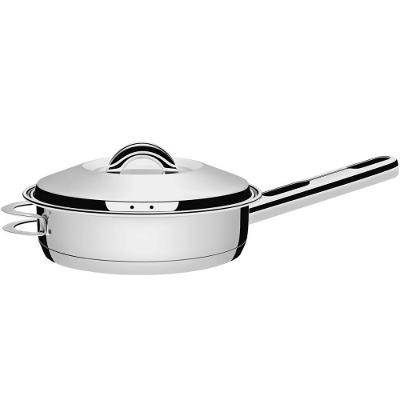 Frigideira Solar Aço Inox com Revestimento em Aço Inox 28CM 4,8L Fundo Triplo Tramontina 30,4CM