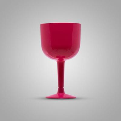 Taça Taça Pit 500 Gin com Acrílico para Festas Vinho Plastilânia 500ML 16 Unidades