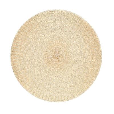 Jogo Americano Serenity Gold 4 Peças Poliéster Design Exclusivo para Mesa Dourado Copa & Cia