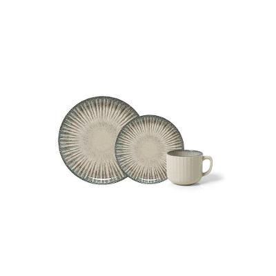Jogo para Café Ravonna em Cerâmica com Design Exclusivo Caramelo Copa & Cia 12 Peças