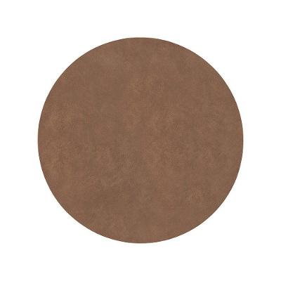 Jogo Americano Ravena 4 Peças Dupla Face PVC com Poliéster para Mesa Marrom Copa & Cia