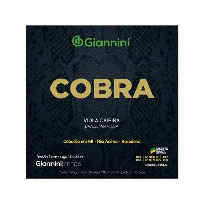 Encordoamento para Viola GESVNL Tensão Leve Níquel Giannini