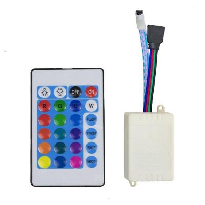 Fita de LED FL-60RGB RGB com Controle Remoto Branco Evus