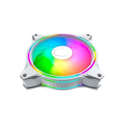 Fan de Gabinete Masterfan MF120 Halo RGB Iluminação RGB 3 Ventiladores Branco Cooler Master