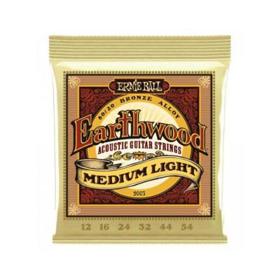 Encordoamento para Violão Earthwood Aço 012 Acabamento Bronze Ernie Ball