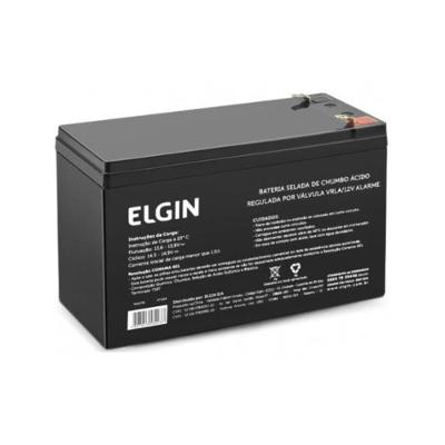 Bateria Selada de Chumbo VRLA 12V para Alarme Tecnologia VRLA Elgin