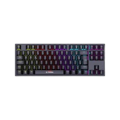 Teclado Gamer Gravity 80 TKL Mecânico Switch Outemu Red Iluminação Rainbow Preto