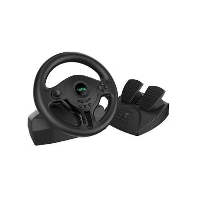 Volante Gamer Vinik GW180 para PC PS4 PS3 Xbox Series X-S Xbox One Switch com Pedal Preto