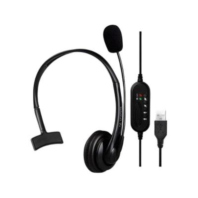 Headset Fortrek FK 731A USB com Conexão Plug & Play Preto