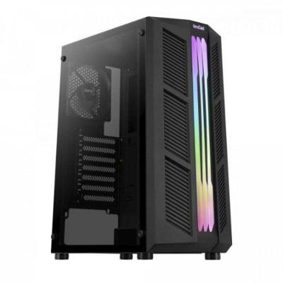 Gabinete Gamer Prime RGB com Vidro Temperado Preto Aerocool