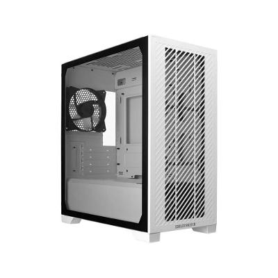 Gabinete Elite 301 Mini Tower ITX - Micro ATX Aço com USB-C Branco Cooler Master