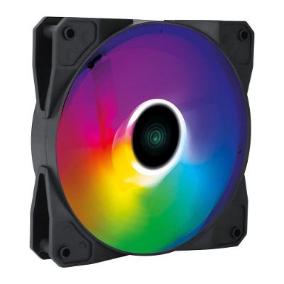Fan-Cooler Gamer V.ring 5.0 Full Blade Resfriamento Eficiente LED 5 Cores Inox Vinik 120MM