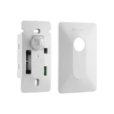 Interruptor Sensor Espi 180 e com Acende e Apaga Luz Automaticamente Simulador de Presença Branco