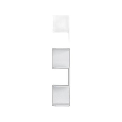 Estante de Canto Multivisão 4 Prateleiras MDP Branco