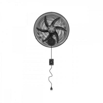 Ventilador de Parede Ventisol 135W 50cm 3 Pás Monta Fácil Preto 220V
