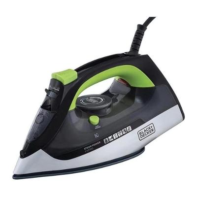 Ferro de Passar a Vapor FX2700 Black + Decker 1200W Antiaderente Preto Verde Branco 220V