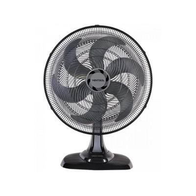 Ventilador de Mesa Ventisol 135W 50cm 6 Pás Preto Turbo 6 110V