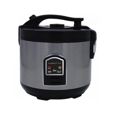 Panela Elétrica de Arroz Agratto PAI10X 10L 700W Inox 220V