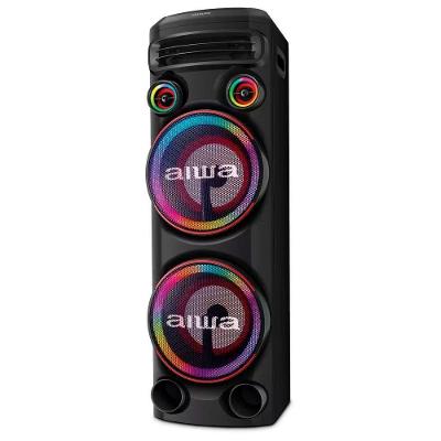 Torre de Som Aiwa AWS-T2W-02 2300W Estéreo Bluetooth RGB Preto