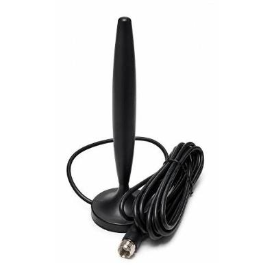 Antena Interna UHF Digital HD Multivisão HDTV Full HD 1080P Cabo Coaxial 3M Preto