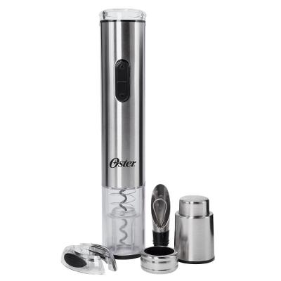 Abridor de Vinhos FPSTBW8055 Inspire Inox Kit 5 Peças em Inox e Plástico Resistente Prata Oster
