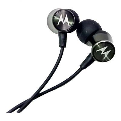 Fone de Ouvido com Fio Motorola SH38C Headset Estéreo com Fio P2 3,5 mm com Microfone Preta