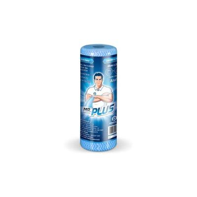 Pano Multiuso Mr. Plus para Limpeza Poliéster e Viscose Não Soltam Fiapos Ambientes Domésticos Azul