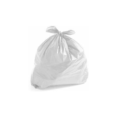 Saco para Lixo 60L Plástico Abertura Manual Branco 100 Unidades