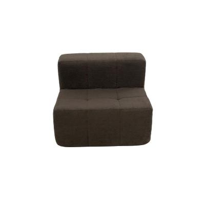 Sofá Modular Sync 1 Lugar 84CM Marrom Boucle Conforto Espuma D28 Kappesberg