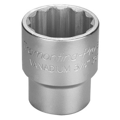 Soquete Estriado Em Aço Cromo Vanadio 41 Mm - Encaixe 3-4"